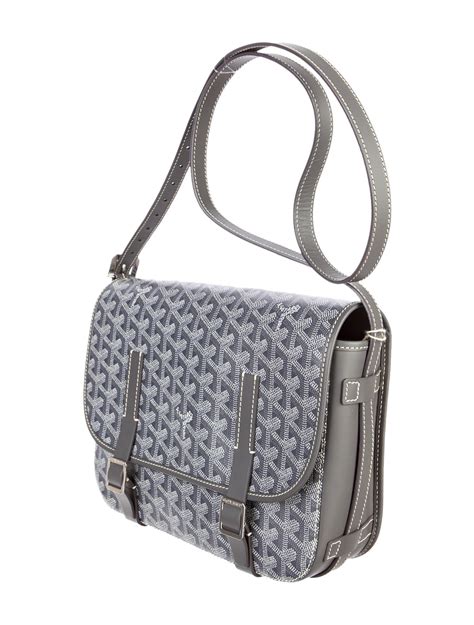 grey goyard messenger bag|Goyard belvedere mm bag.